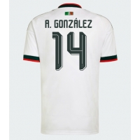 Camiseta México Armando Gonzalez #14 Segunda Equipación Replica Mundial 2026 mangas cortas